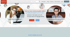 Desktop Screenshot of hopespeak.com